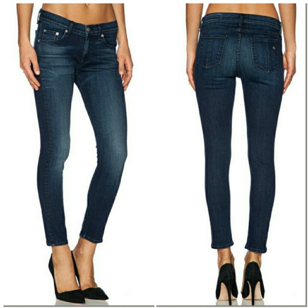 Rag & Bone Capri Skinny Jeans Southport Size 26